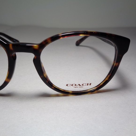Coach HC6102 Dark Tortoise New Women's Eyeglass Frames Eyeglasses - Picture 4 of 14